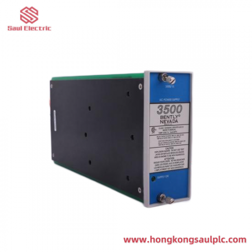 BENTLY 3500/15 Industrial Vibration Monitoring System, High Precision & Reliable Performance