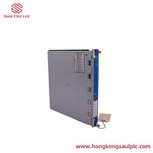 BENTLY 3500/20 125744-02 Industrial Vibration Monitoring Module