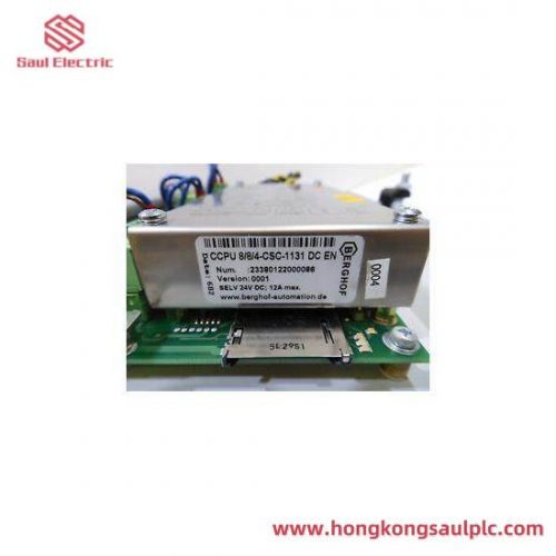 BERGHOF QAIO16/4-V - High-Performance Industrial Analog Input Module