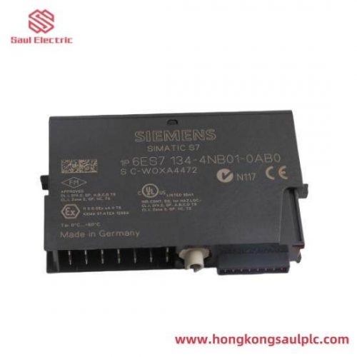 Siemens 6ES7134-4NB01-0AB0 Analog Input Module for Industrial Control