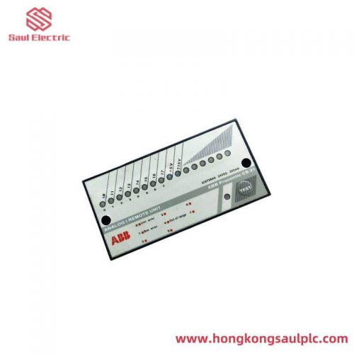 ABB ICST08A9 FPR3335901R1012 Analog Input Module - RTD, High-Precision Temperature Sensing for Industrial Automation